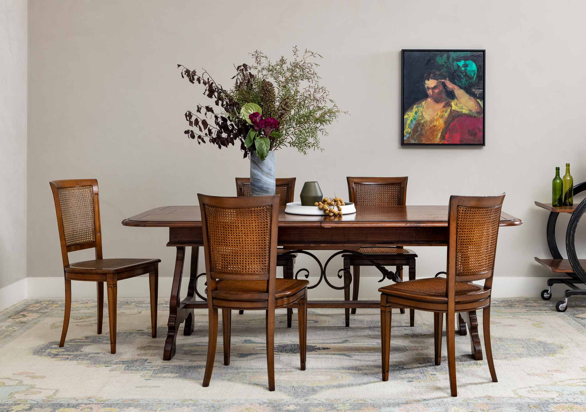 Isatis Dining Table Arte Brotto Rectangular Pierre Chiaro