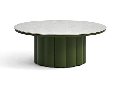 Kun Design Lotus Coffee Table: Juniper Frame with JK11 Ceramic Top