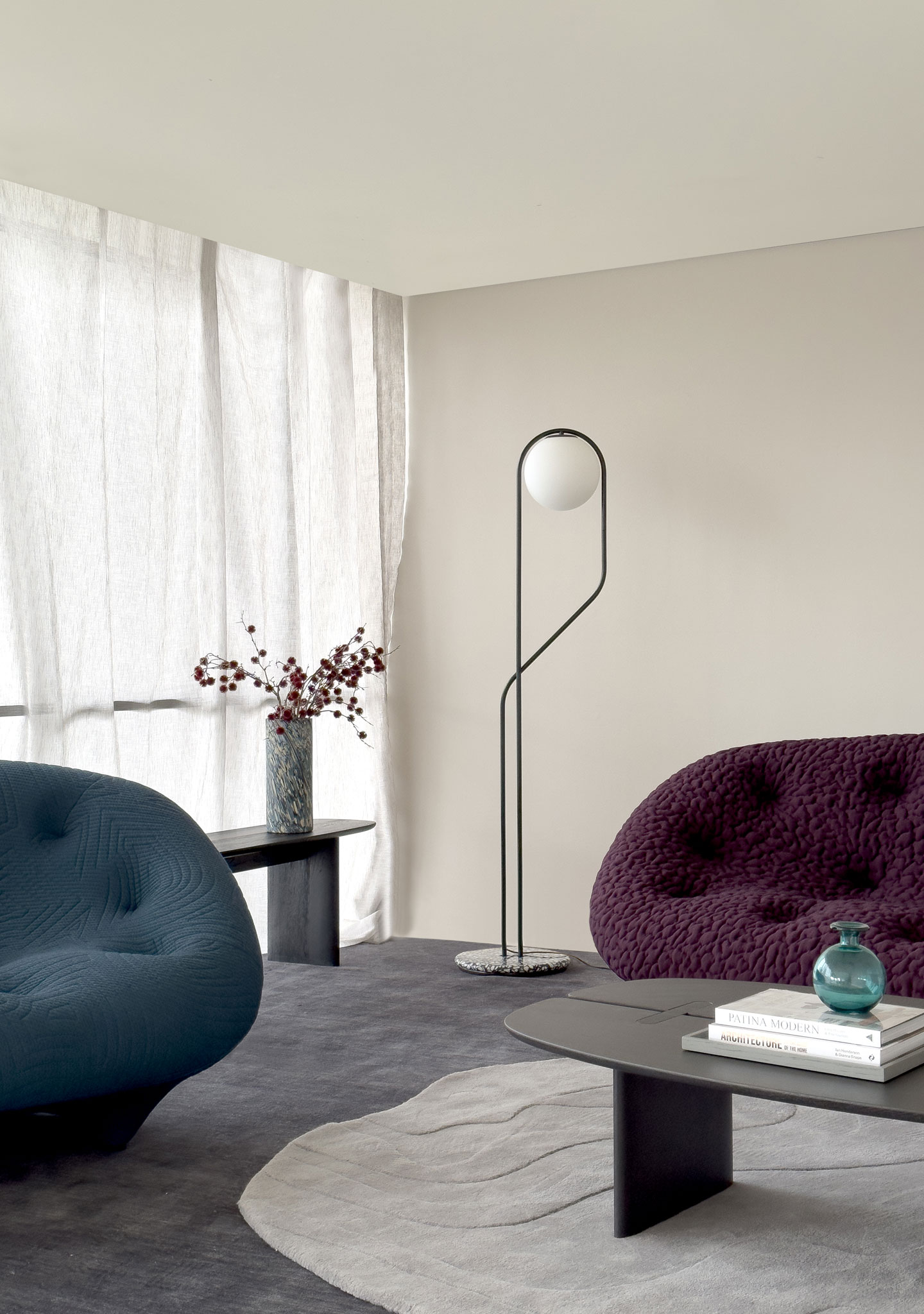 Ligne Roset Ploum Collection and Astree Floor Lamp