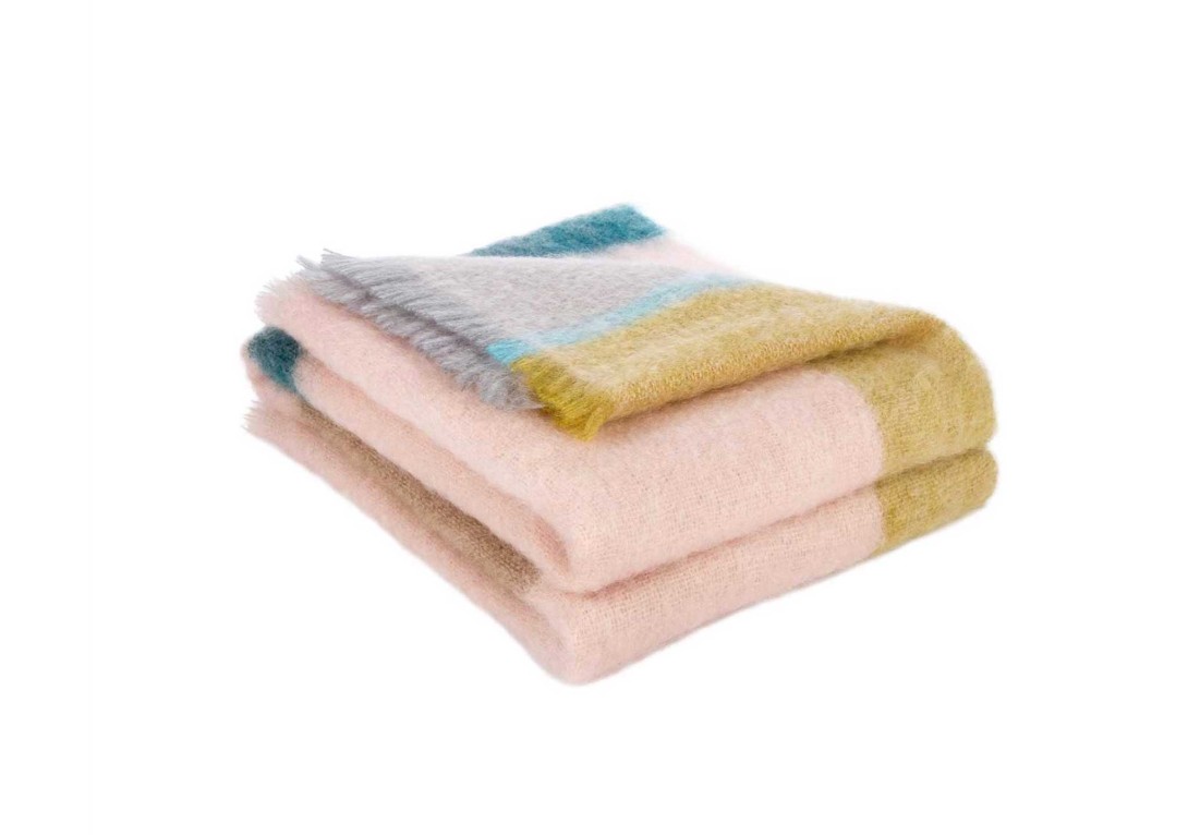 Mohair Pattern Throws Bruge DOMO Home