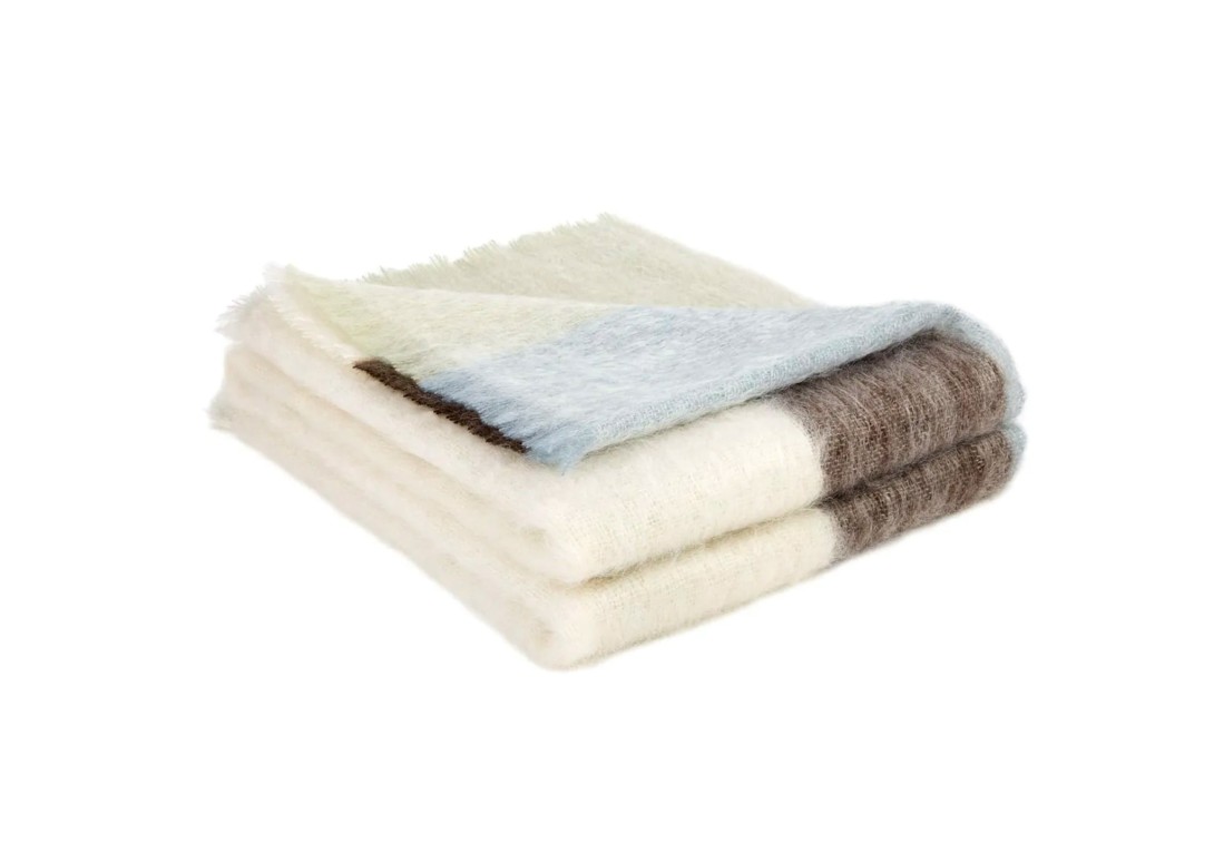 Mohair Pattern Throws Paysage Alpage DOMO Home