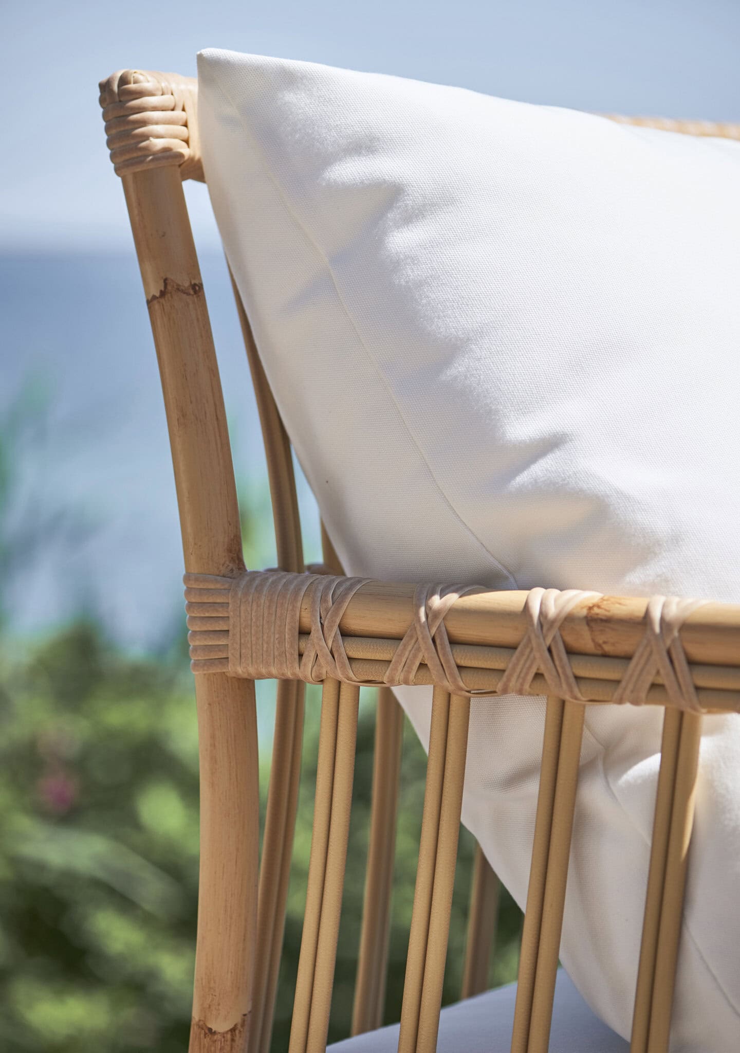 Sika Design Caroline Exterior Lounge Chair: Aluminium Natural: Back Cushions Sold Separately*