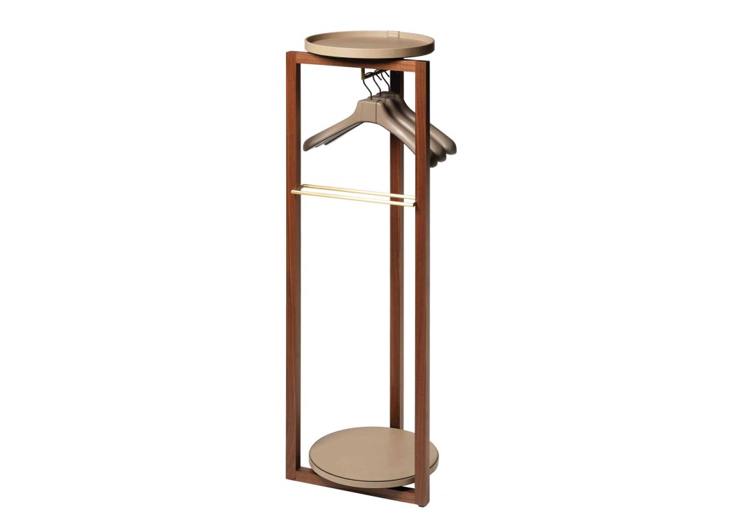 Archille Valet Stand Taupe Pinetti
