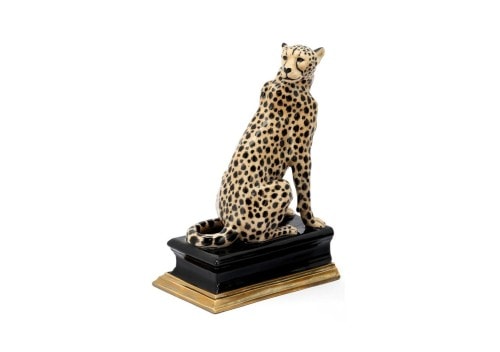 Cheetah Bookend Abhika Left