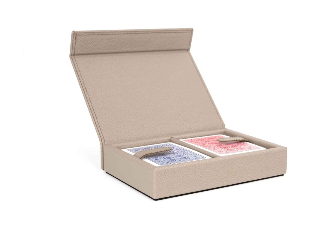 Playing Cards Holder Pinetti Taupe