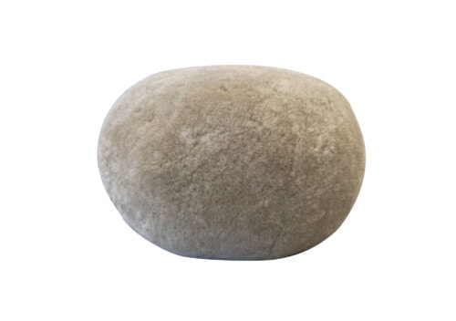 Ball Cushion in Nappa Fibre Australia
