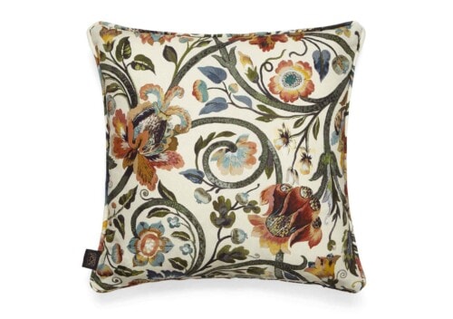 House of Hackney: Gaia Medium Cotton Linen Ecru Cushion