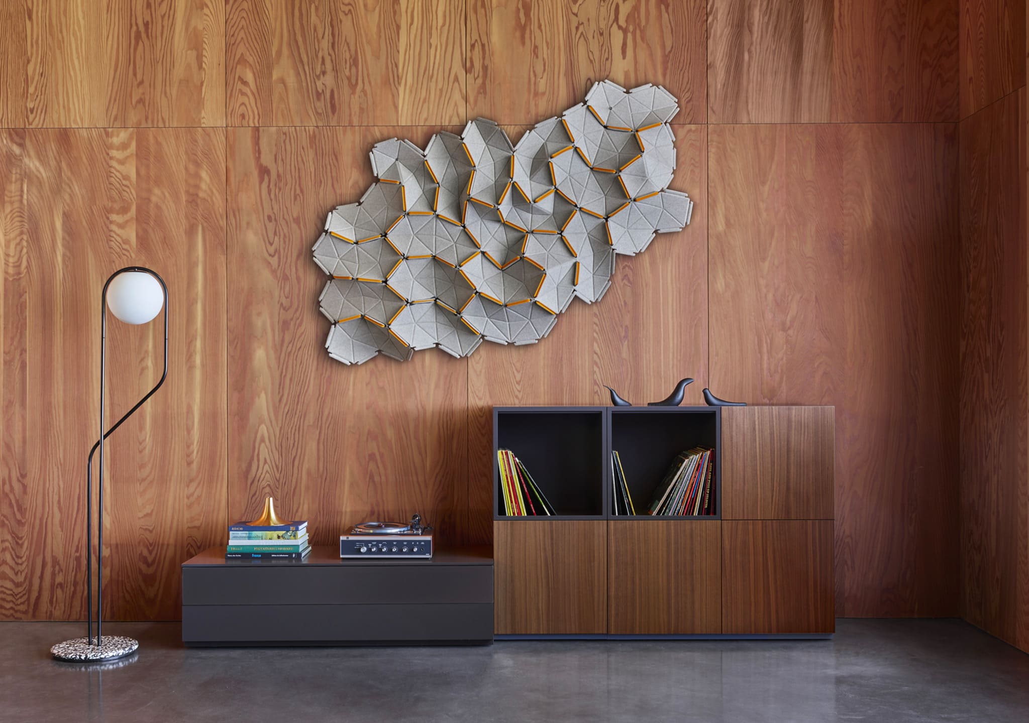 Ligne Roset Pajaros Set of 3 Decorative Birds: Black