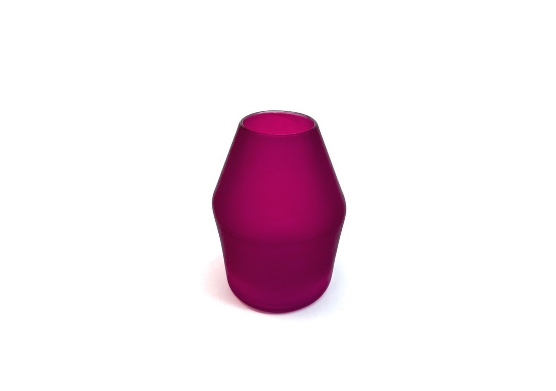 DOMO Home: Ruth Allen Glass Vase in Pink