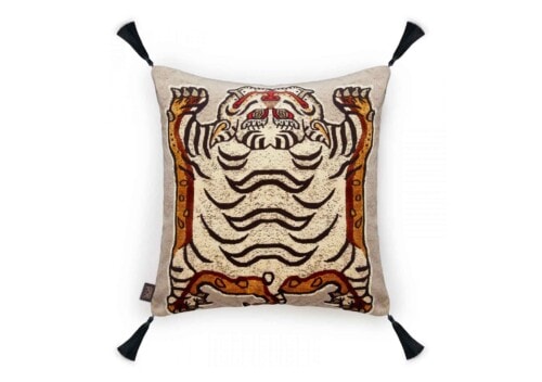 House of Hackney: Tigris Dove Grey Cushion