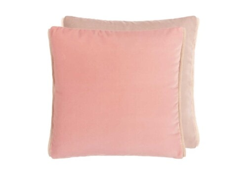 Designers Guild: Varese Cameo Pink and Clover Pink Velvet Cushion