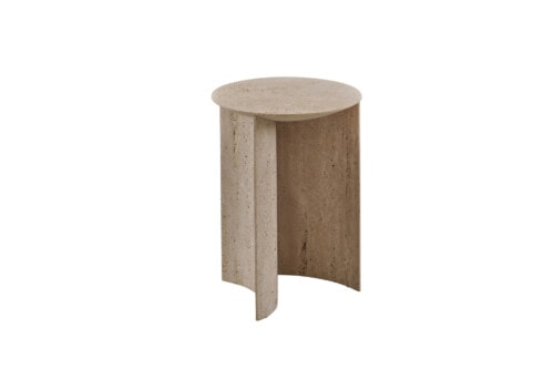 Apuso Occasional Table in Travertine Ligne Roset