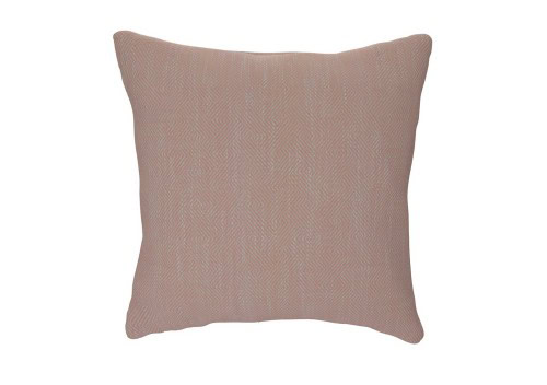 The Lounge Co Cushion Large Square: Crossed Path Blush