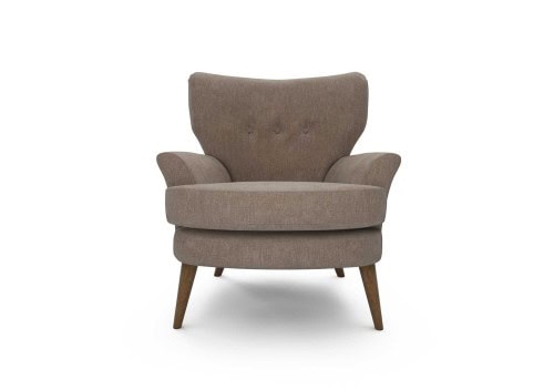 The Lounge Co Noah Chair in Cozy Chenille Trench Coat