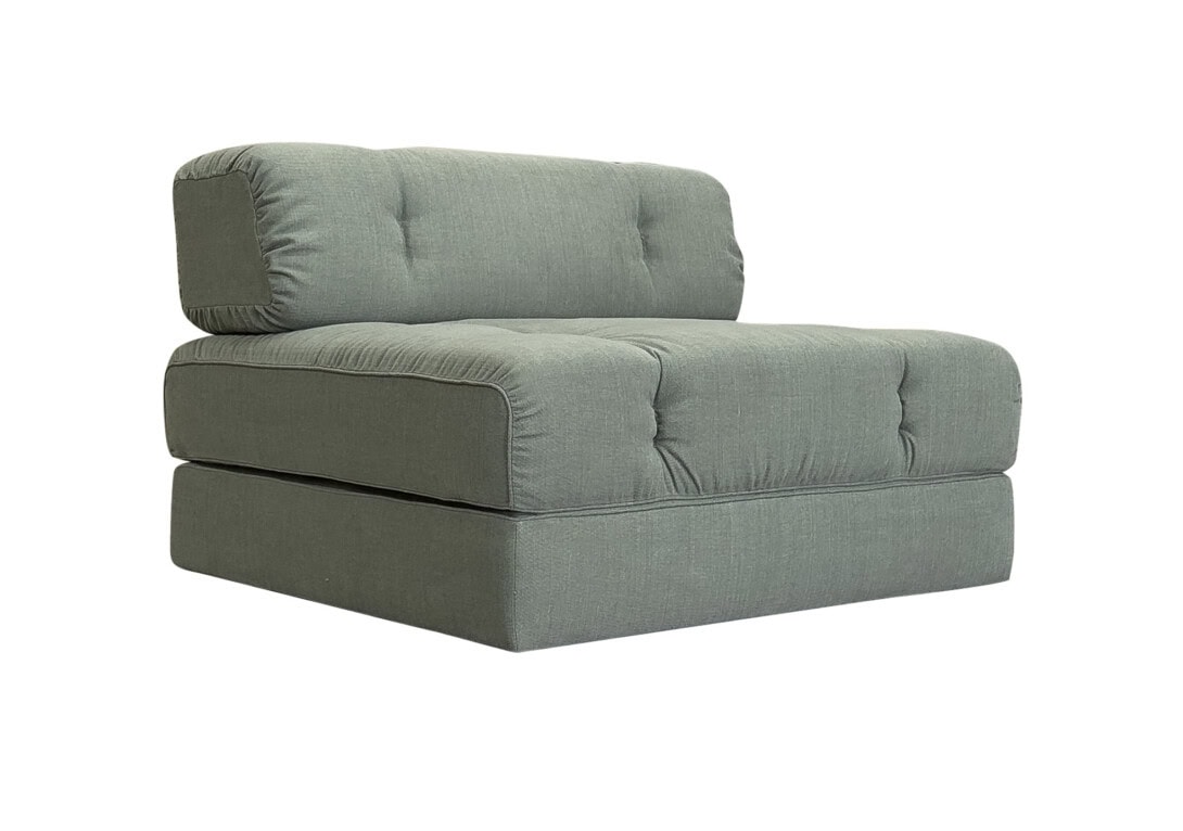 Wittmann Atrium Sofa: Single Granda Spinach Upholstery