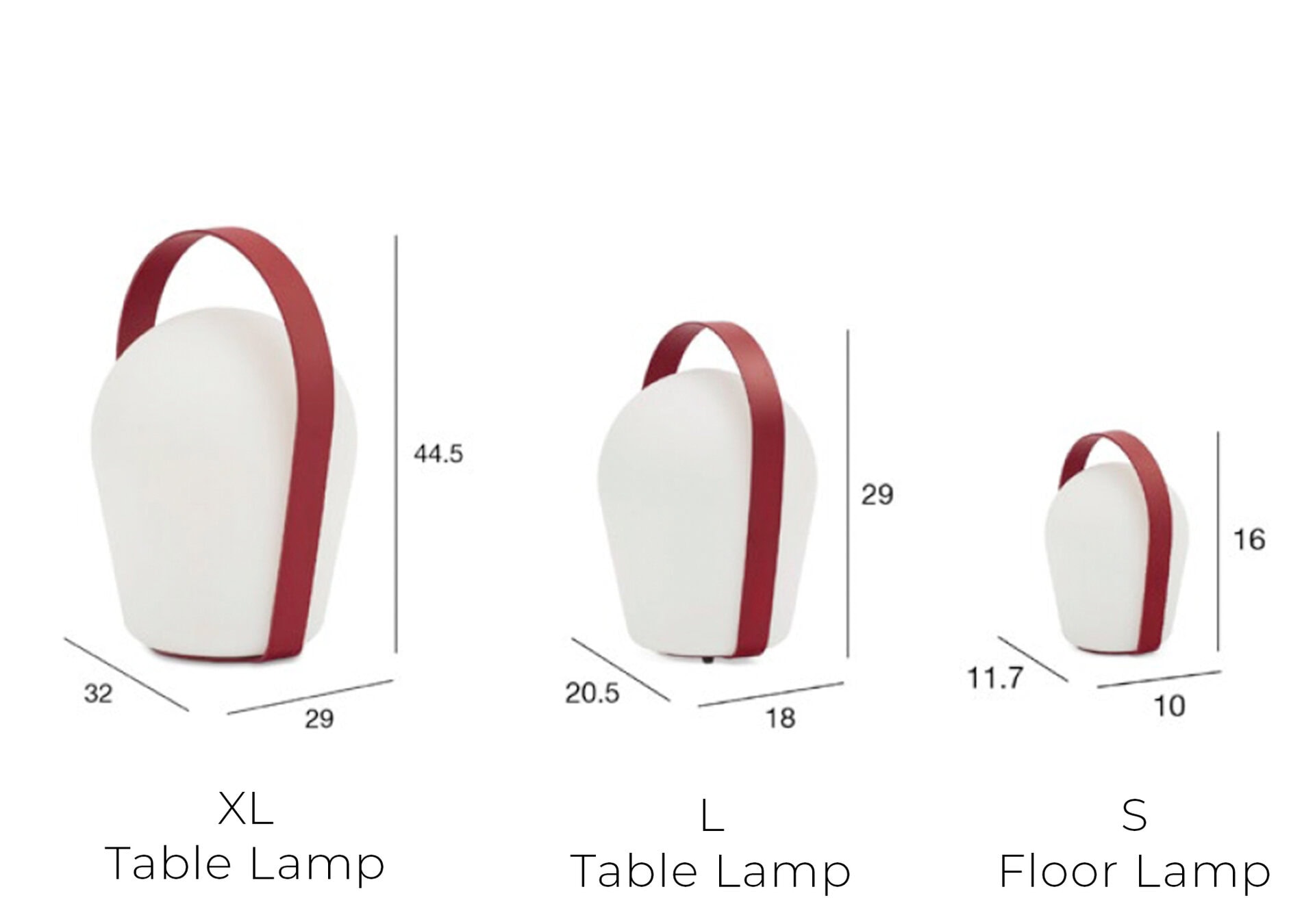 Bob Lamps - Xl, L and S