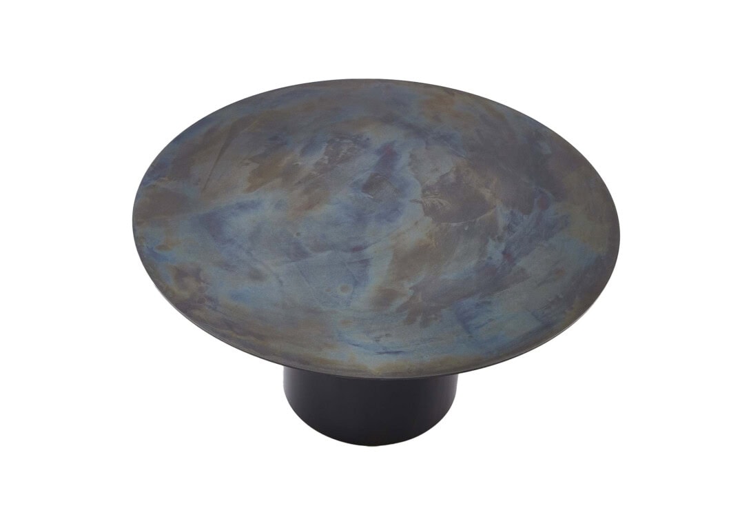 Ligne Roset: Oxydation Low Table - Oxidised Steel
