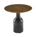Oxidised Golden Brass / Marquinia Marble