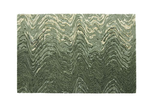 Ligne Roset Blur Rug: Green