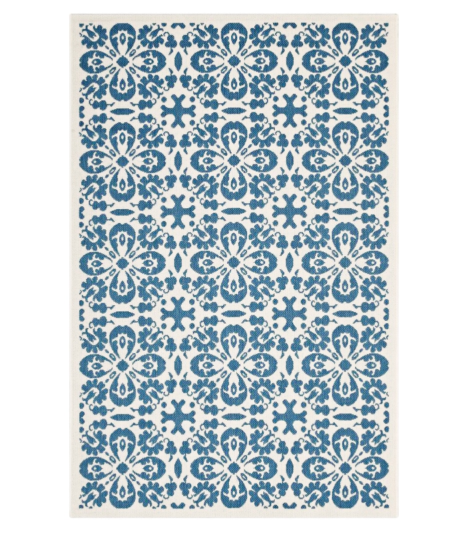 ariana vintage floral trellis rug
