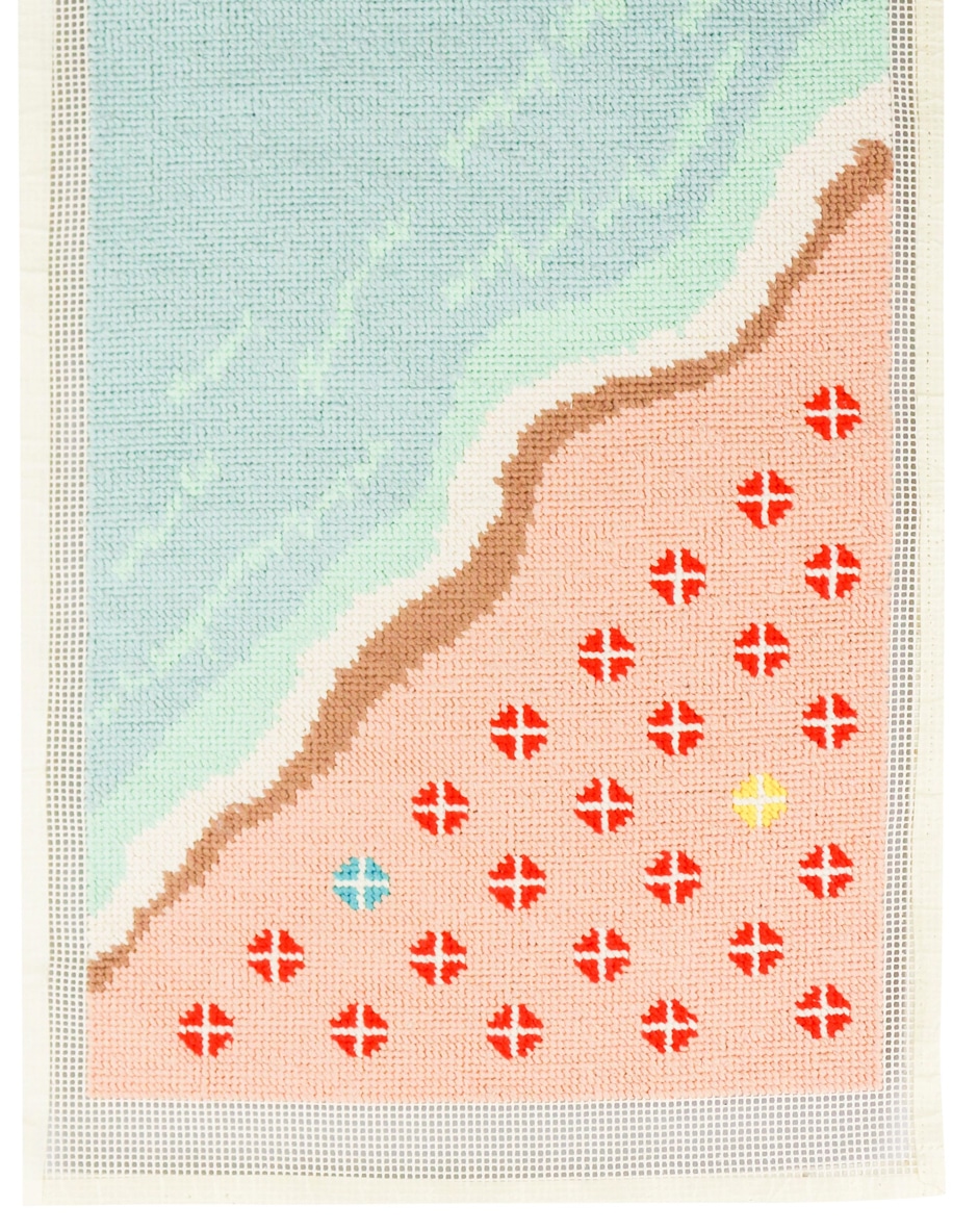 we are knitters miami beach petit point kit