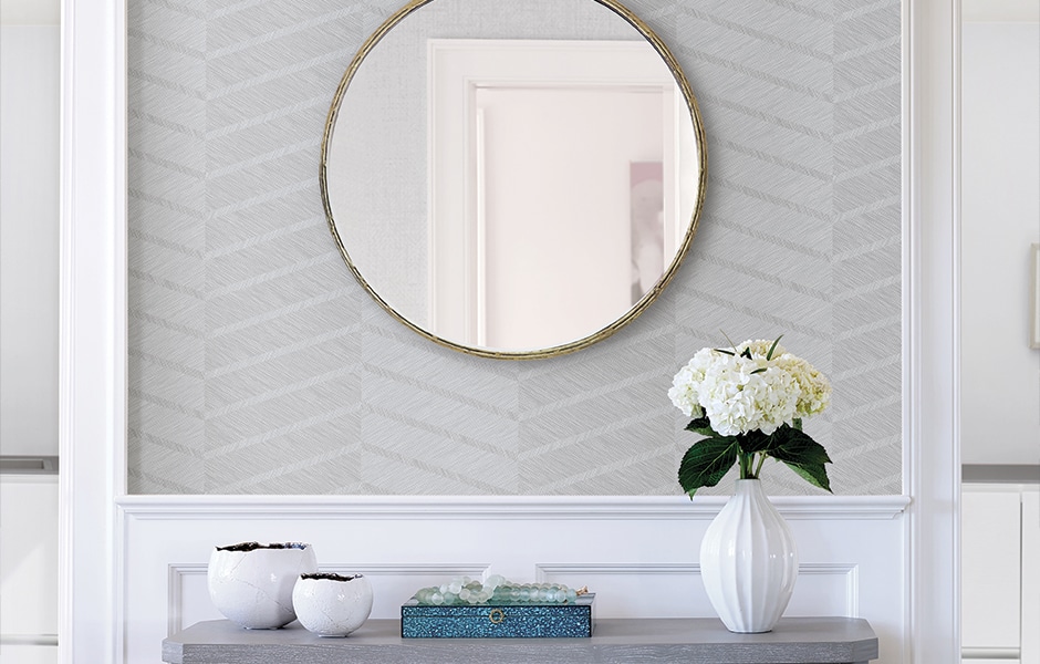 Aspen Grey Scott Living Wallpaper