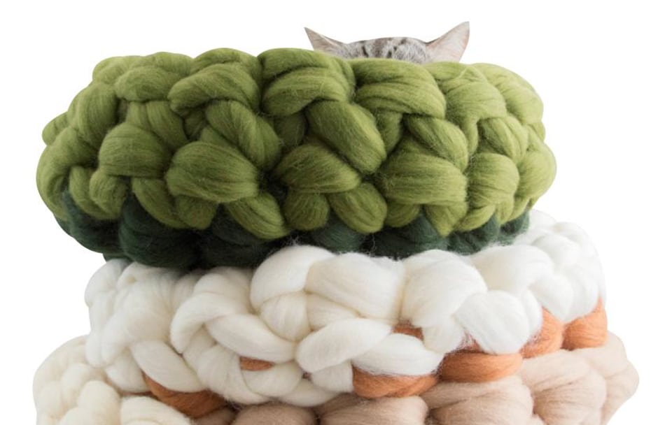 bureburepets cat basket