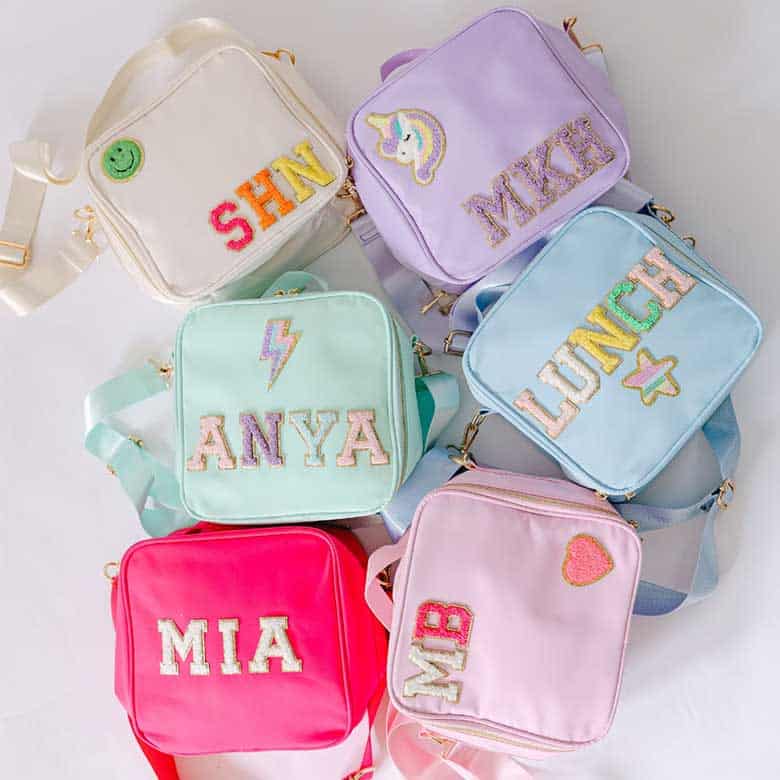 Daisy Scott Designs Personalized Nylon Lunch Box