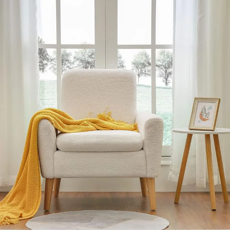 Lahoms Sherpa Accent Chair