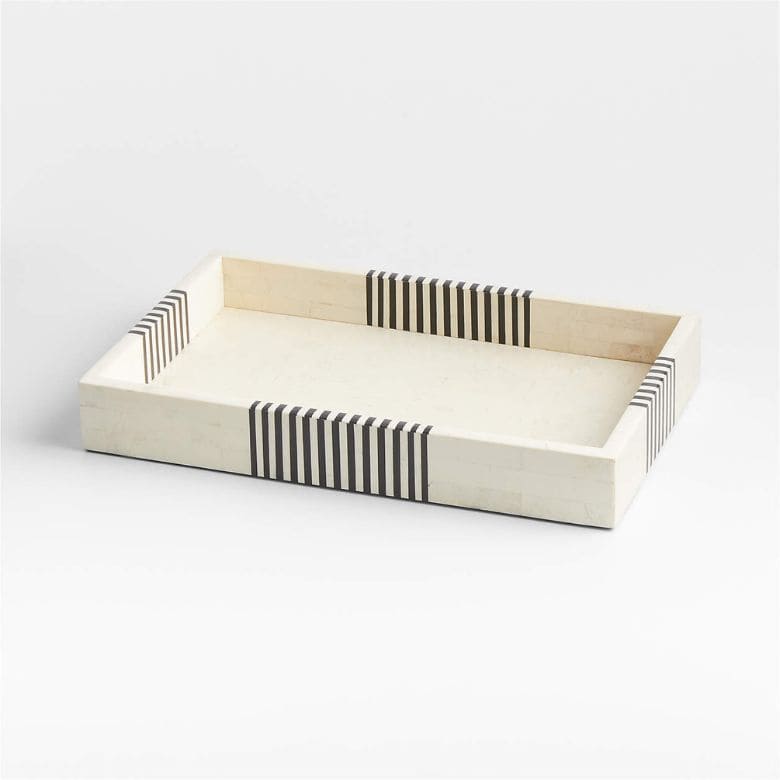 resin inlay tray