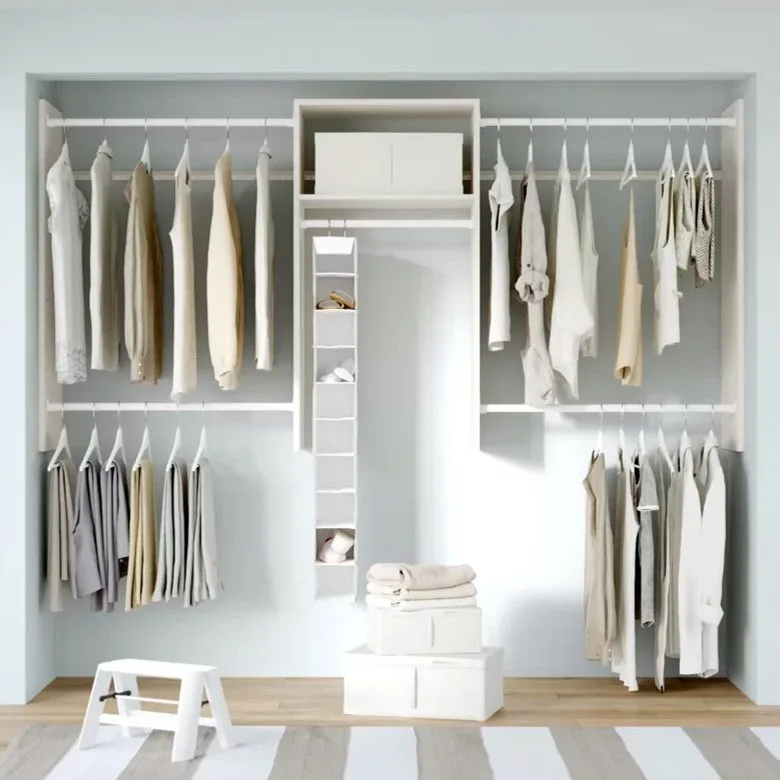 dotted line closet organization ideas