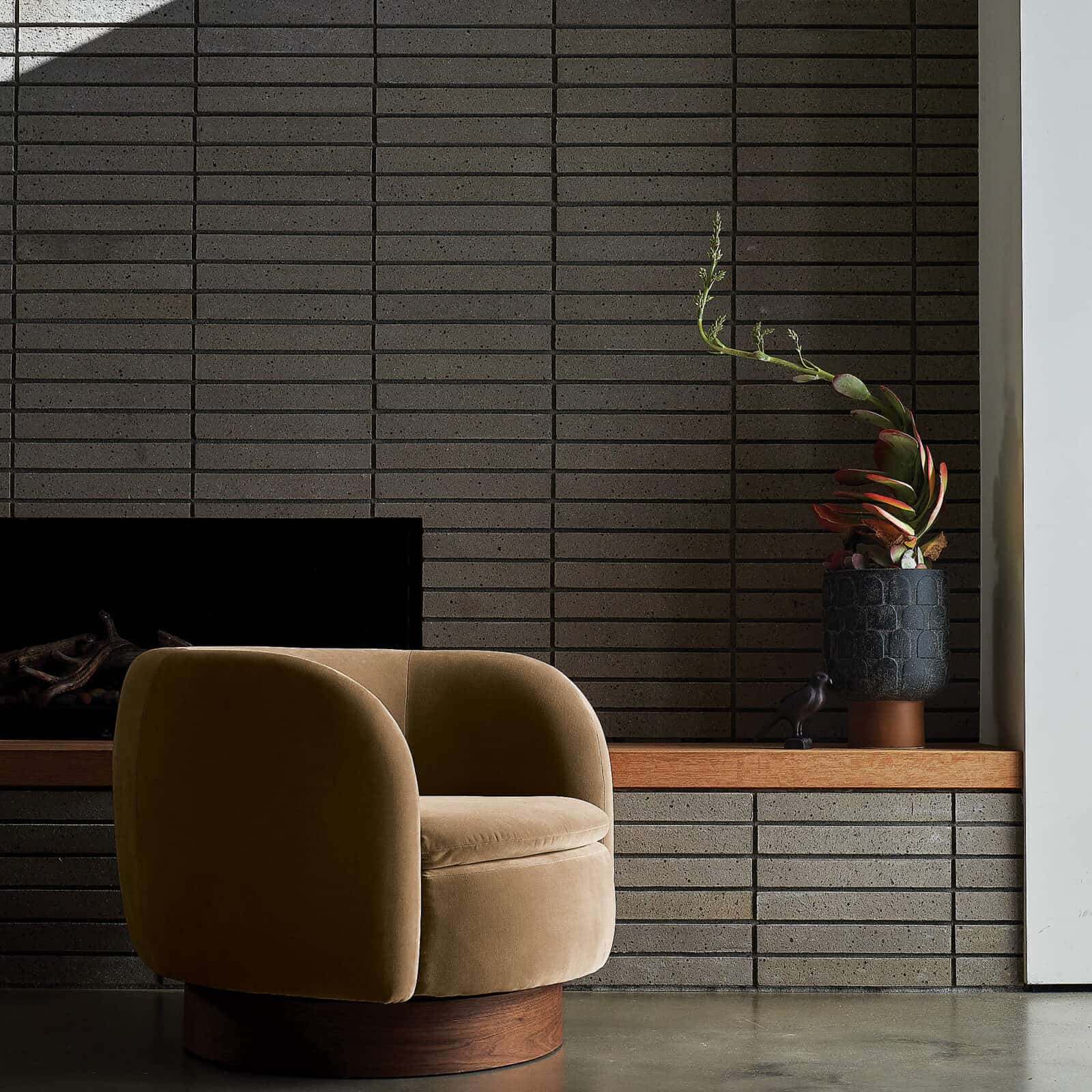 velvet modern swivel accent chair