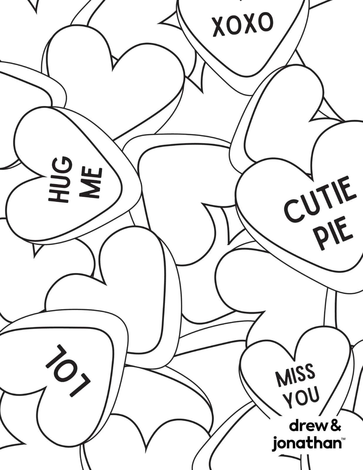 13 free printable valentine's day coloring pages and activities