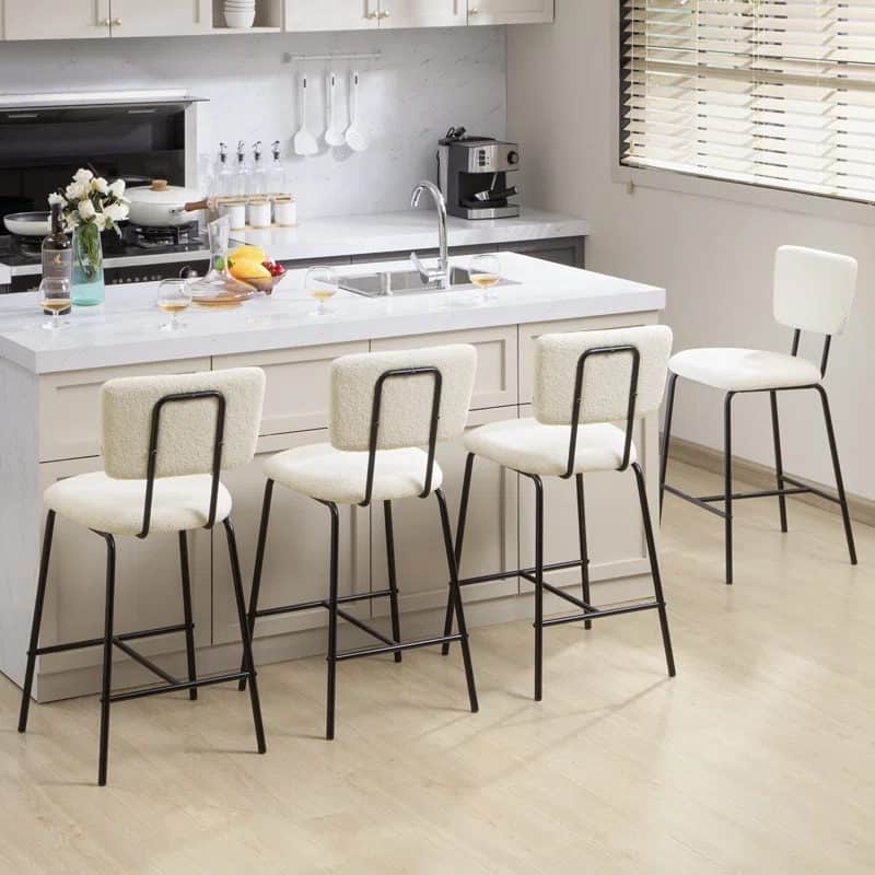 boucle chairs