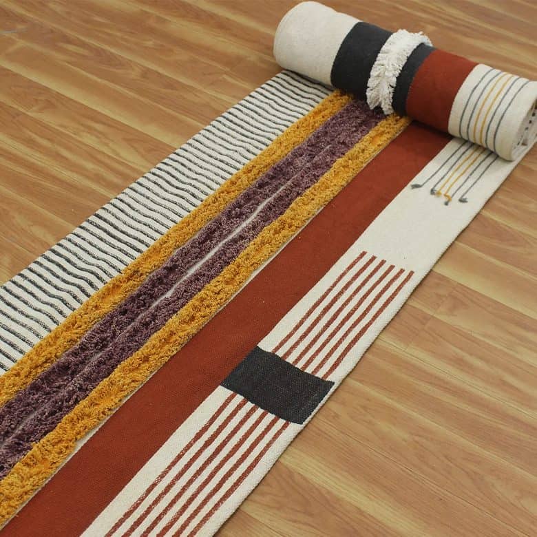 indian cotton rug