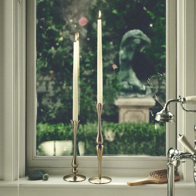 Gold Candlestick Holders