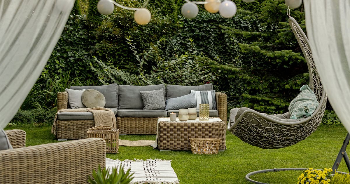 how to embrace outdoor living with outdoor living spaces that are pretty and relaxing