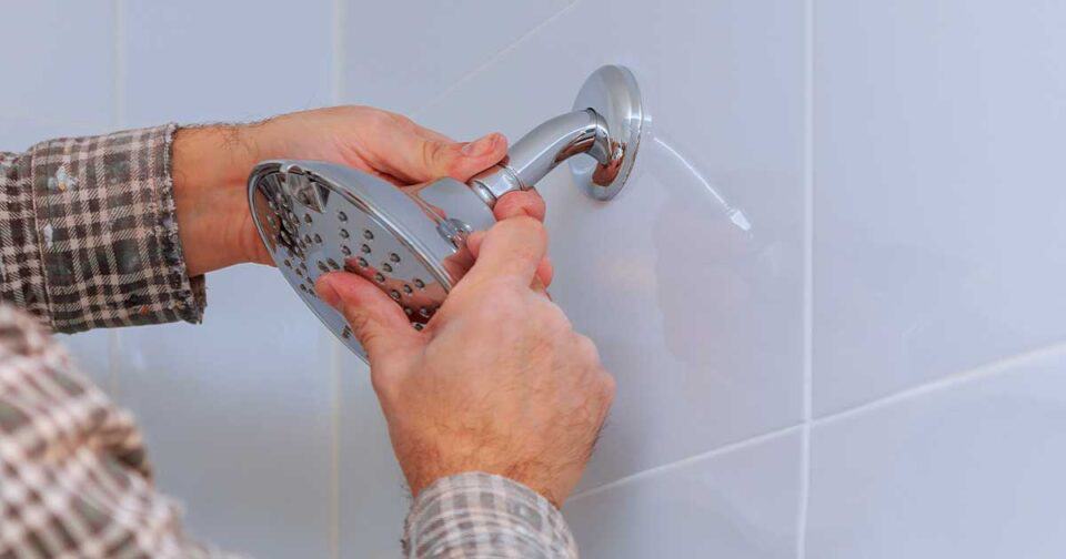 how to change a shower head
