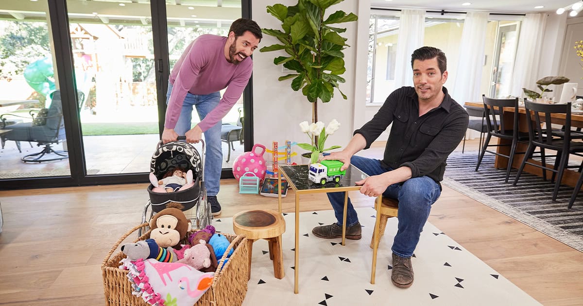 best playroom ideas with drew scott and jonathan scott property brothers