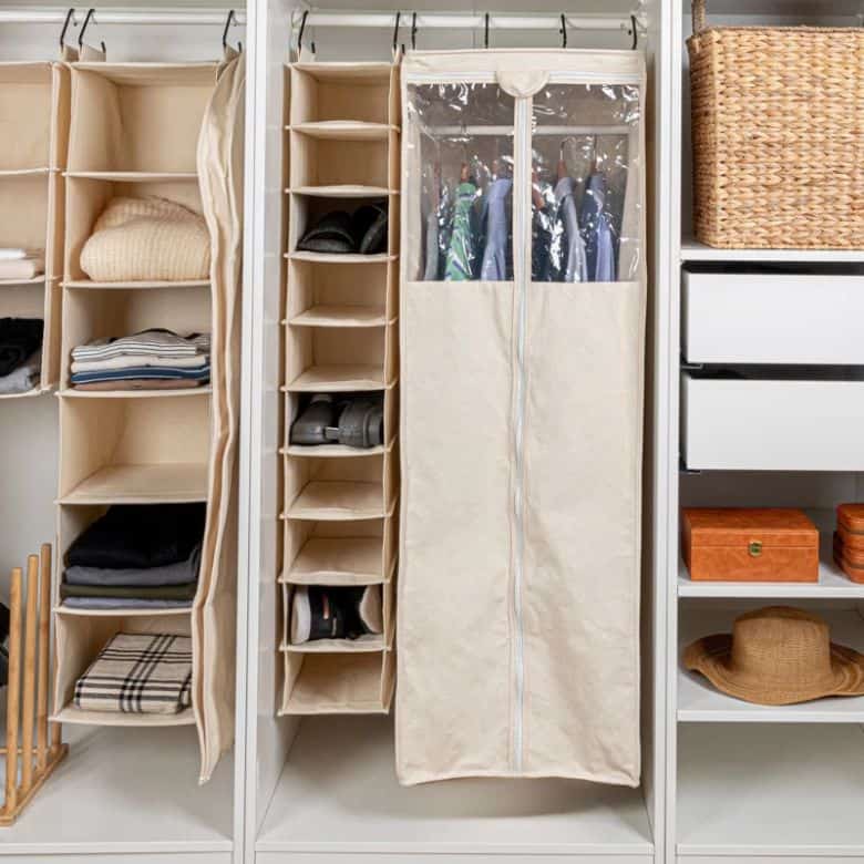 hanging shoe organizer
