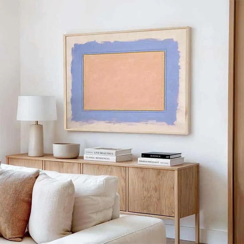 abstract wall art from etsy