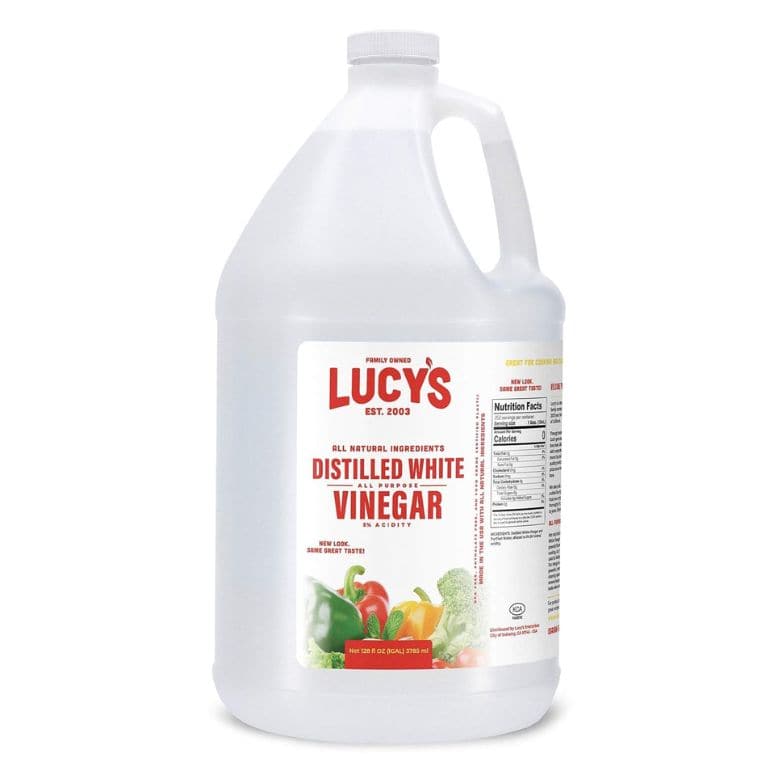 1 gallon white distilled vinegar