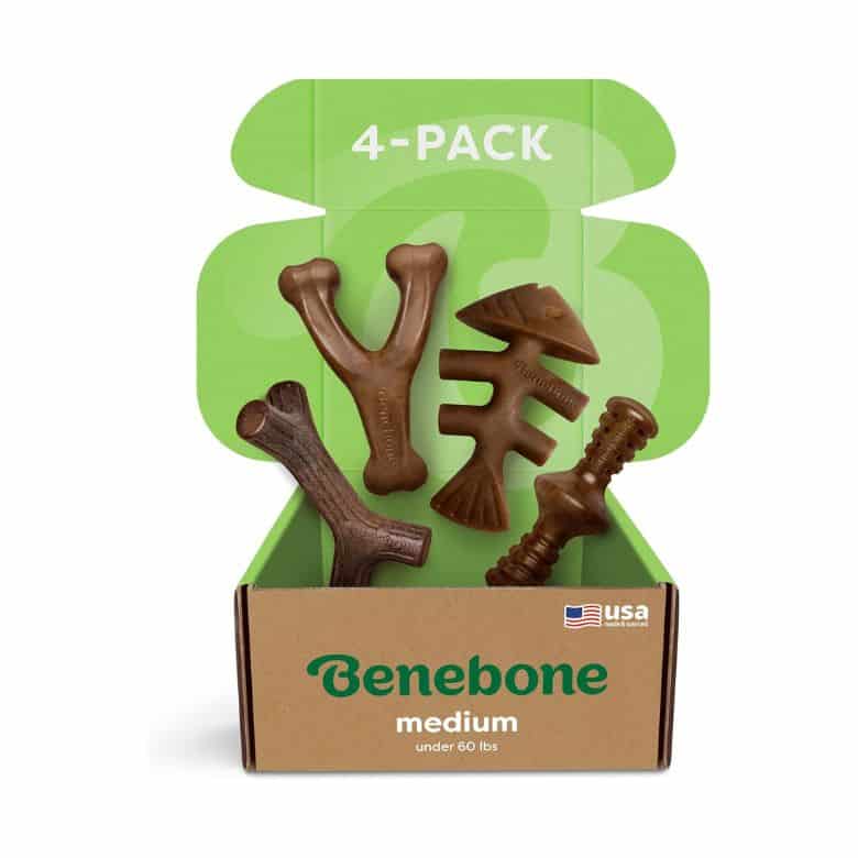 4-Pack Dog Chew Toys