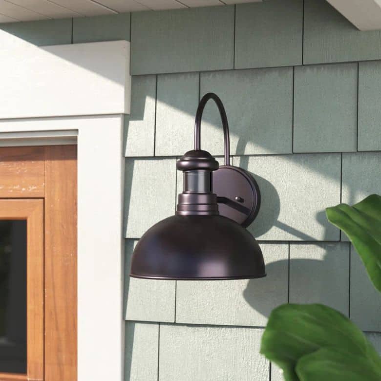 Motion Sensor Steel Wall Outdoor Light