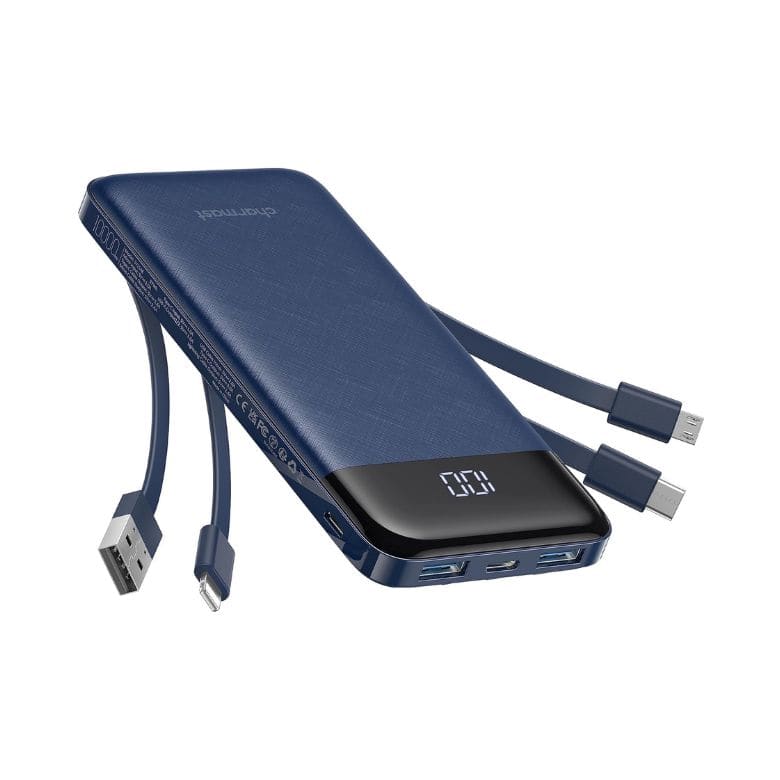 Charmast Portable Charger with Built in Cables