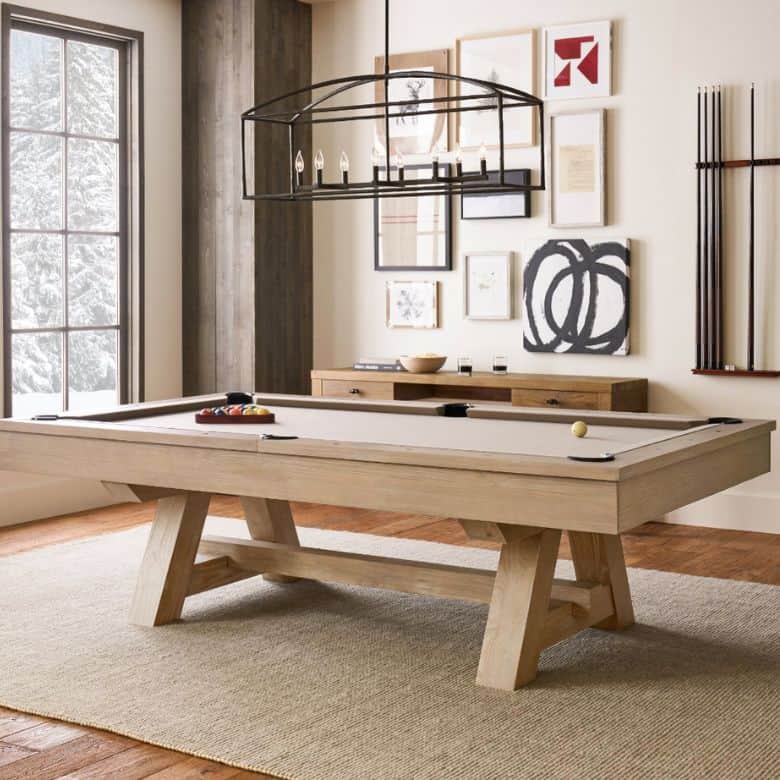 Wooden Pool Table