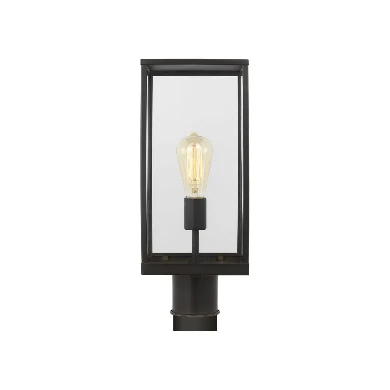 Black Howell Medium Post Outdoor Lantern