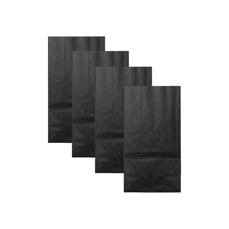 black paper bags