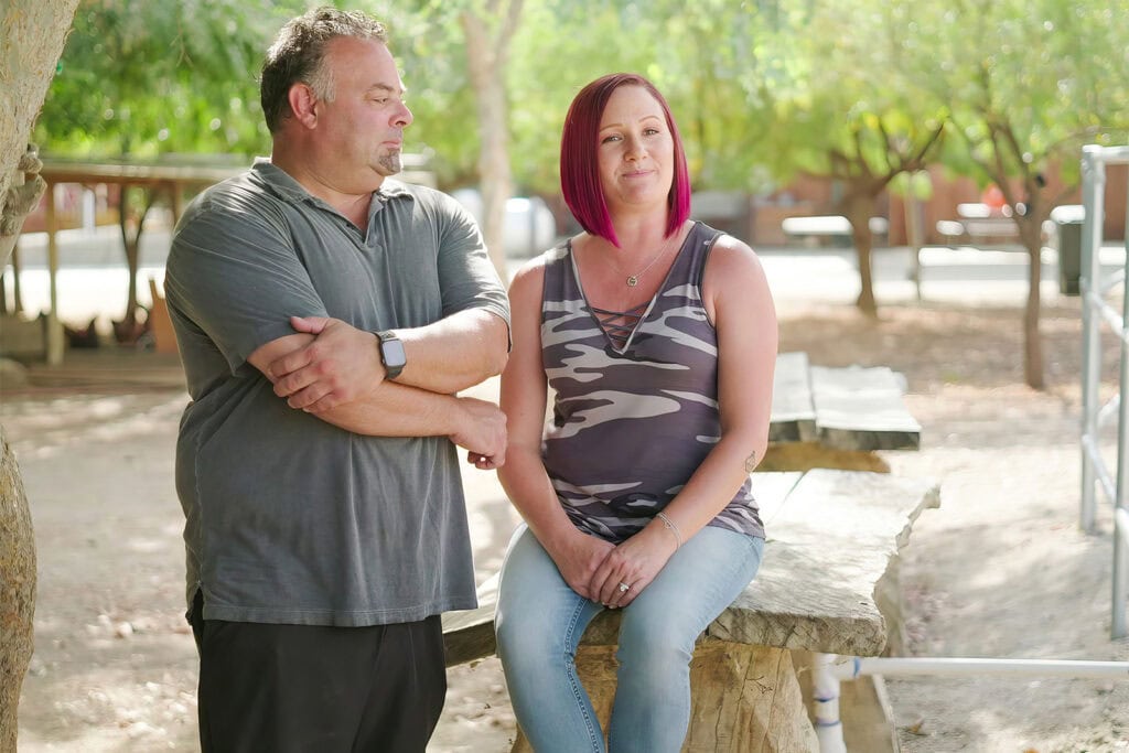 rob and mason as seen in chasing the west season 1 episode 4