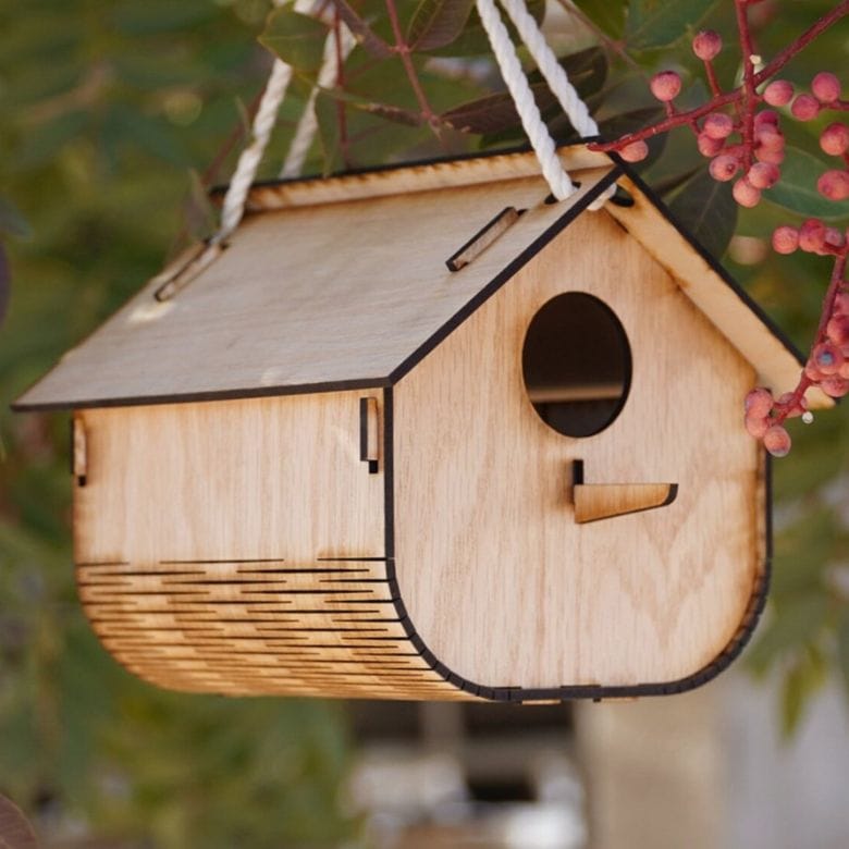DIY round birdhouse kit